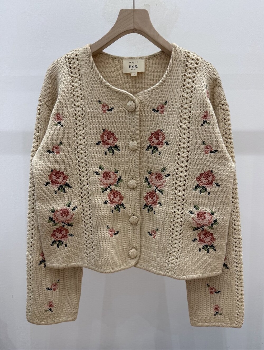 Sezane Caroline Cardigan - Sézane x Sea NY - Picture 6 of 14